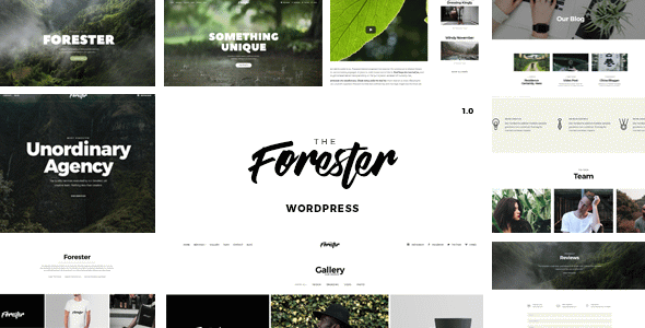 The Forester - Elementor Portfolio Theme