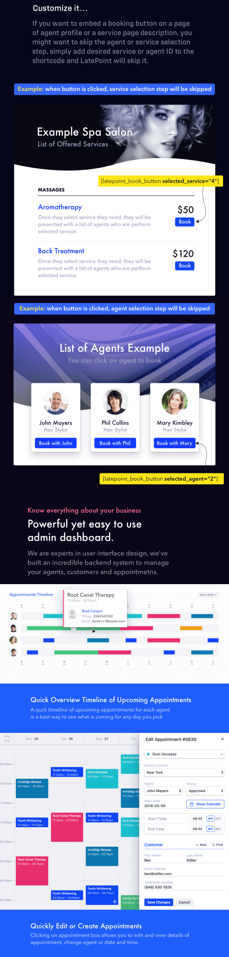Appointment Booking & Reservation plugin for WordPress