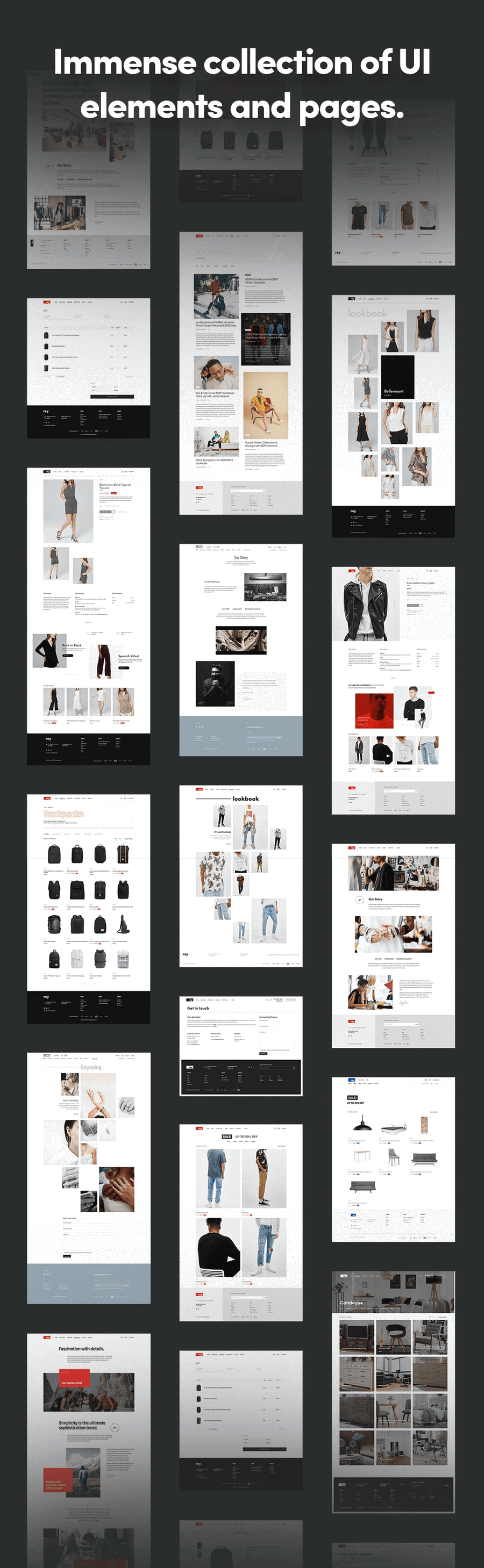Rey - Fashion & Clothing, Furniture WordPress Theme