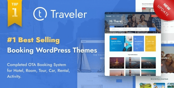 Traveler - Best Travel Booking WordPress Theme